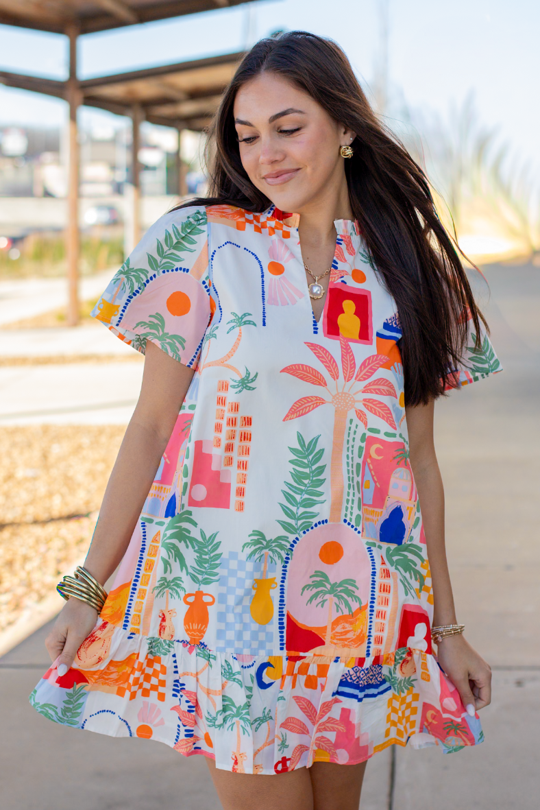 Petrolia Celeste Mini Dress