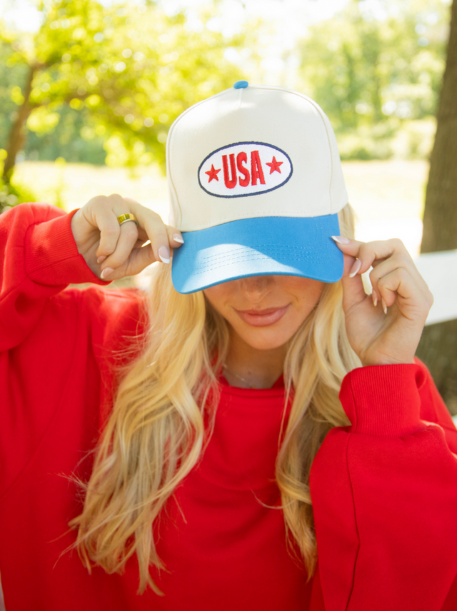 Usa Star Two Tone Trucker