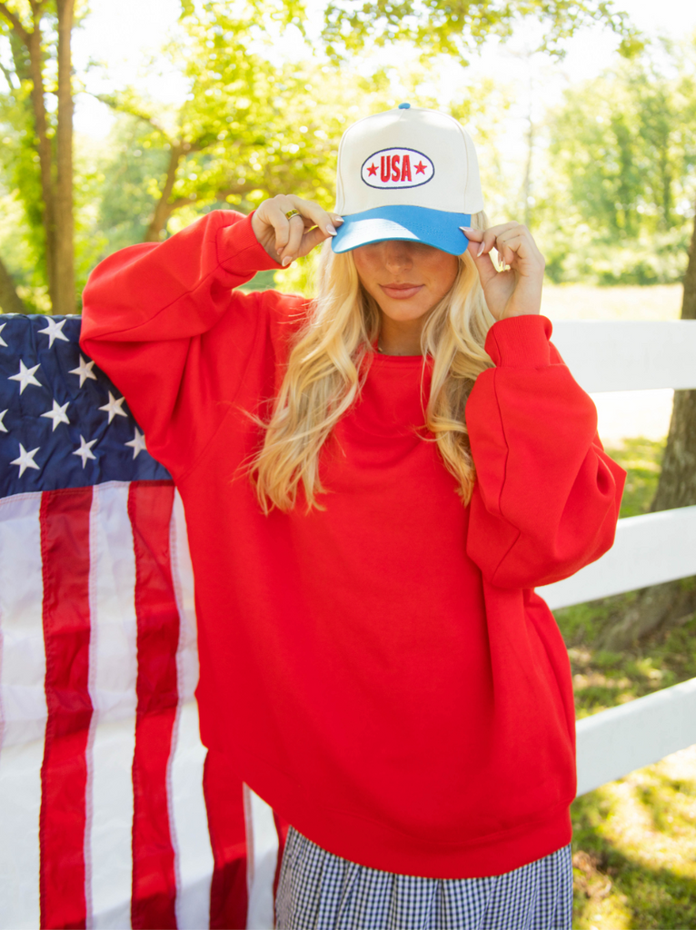 Usa Star Two Tone Trucker