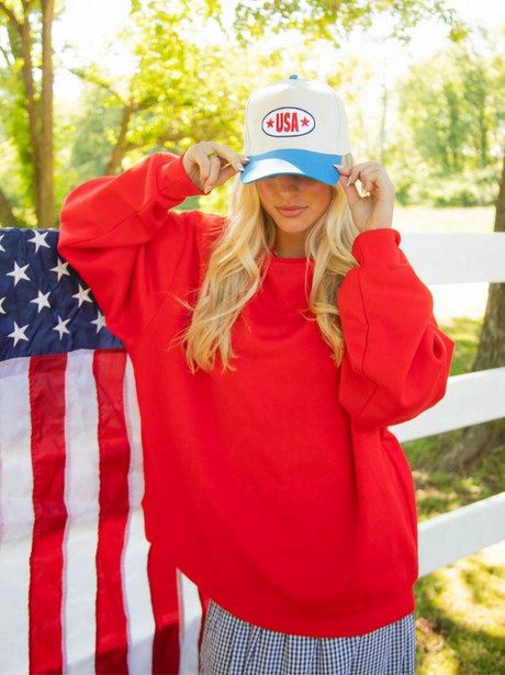 Usa Star Two Tone Trucker
