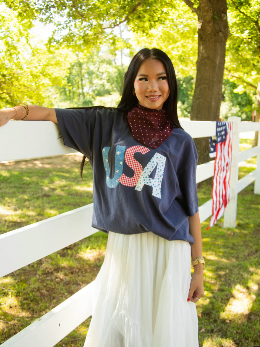 USA Patch Tee