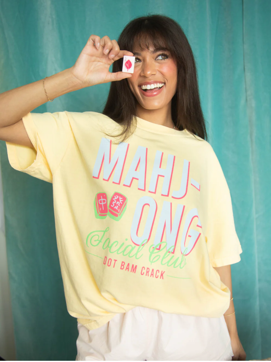 Mahjong Social Club Tee