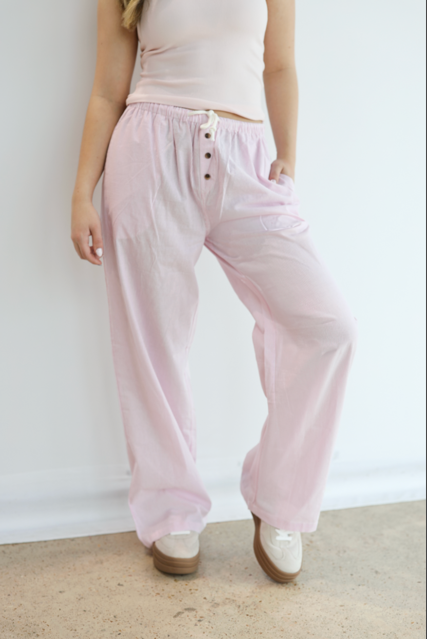PINSTRIPE BOXER PANT