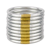 BUDHAGIRL SET OF 9 ALL WEATHER BANGLES