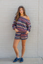 Sunset Escape Knit Lounge Short Set