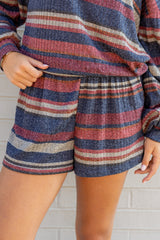 Sunset Escape Knit Lounge Short Set
