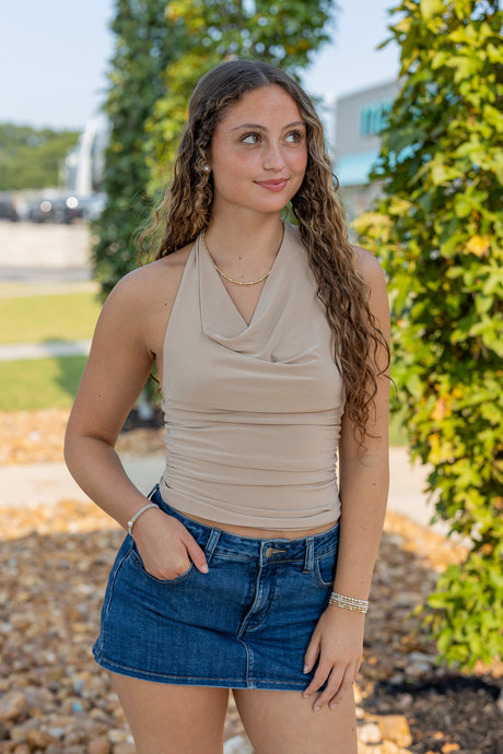 Cowl Neck Night Out Top