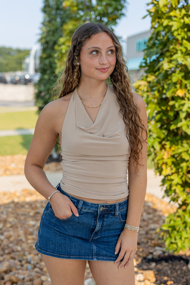 Cowl Neck Night Out Top