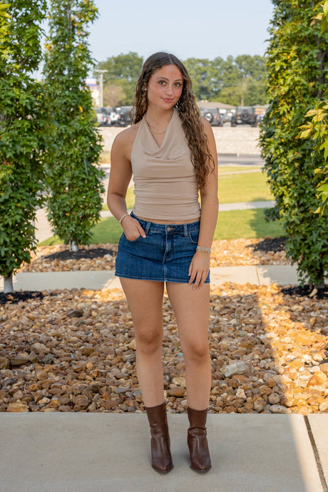 Cowl Neck Night Out Top