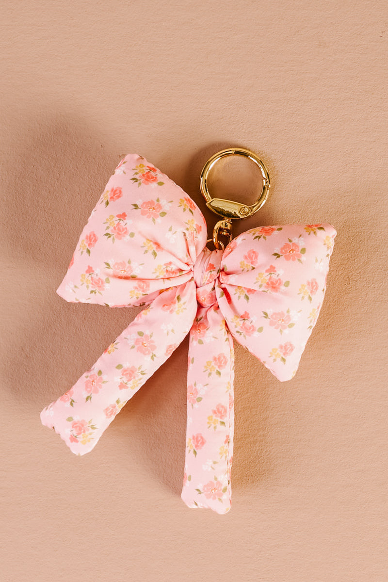 Puffy Bow Bag Charm