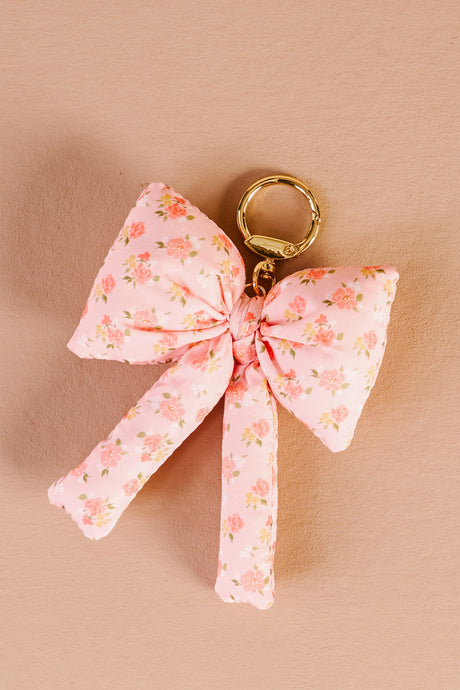 Puffy Bow Bag Charm