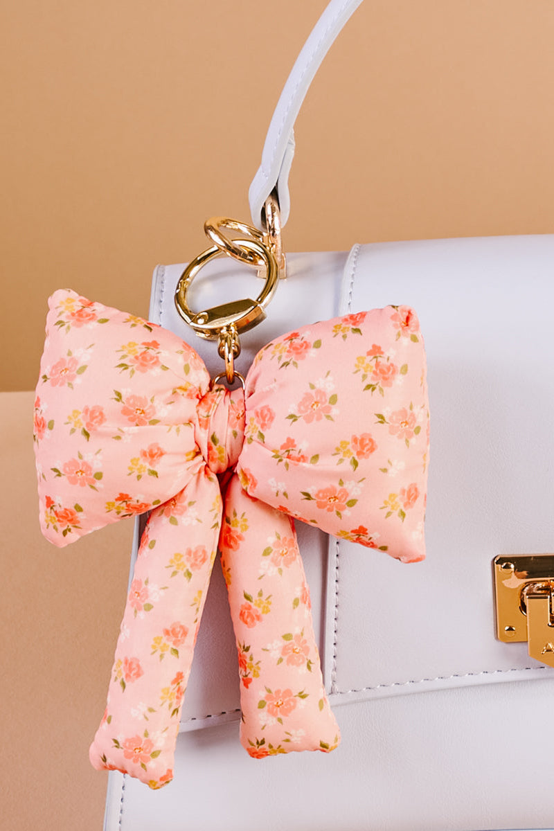 Puffy Bow Bag Charm