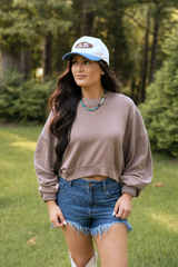AR Denim Trucker Hat