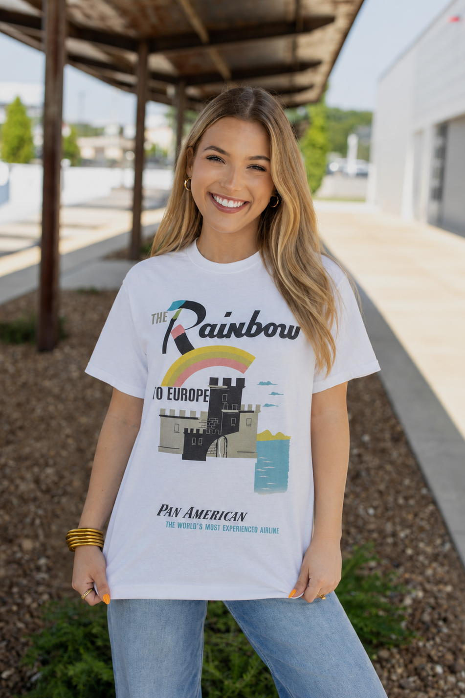 Pan Am Rainbow Tee
