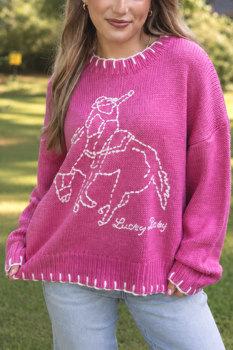 Lucky Baby Rodeo Stitch Sweater