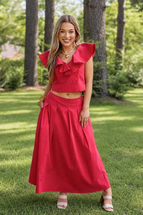Flutter Shoulder Top