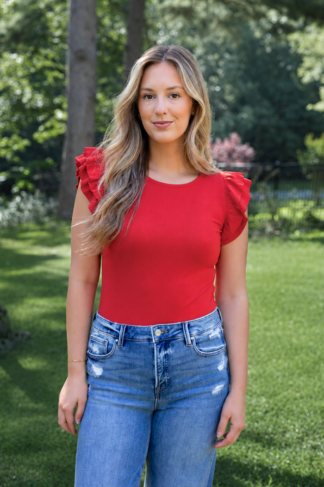 Ruffle Bodysuit