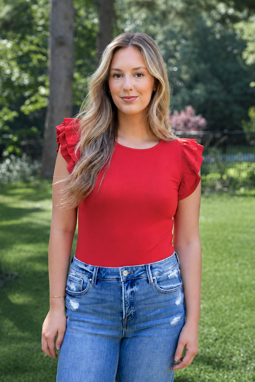 Ruffle Bodysuit