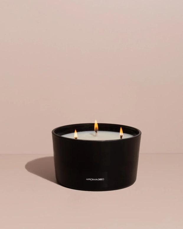 MY WAY 3 WICK CANDLE BLACK