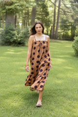 Polka Dot Maxi Dress