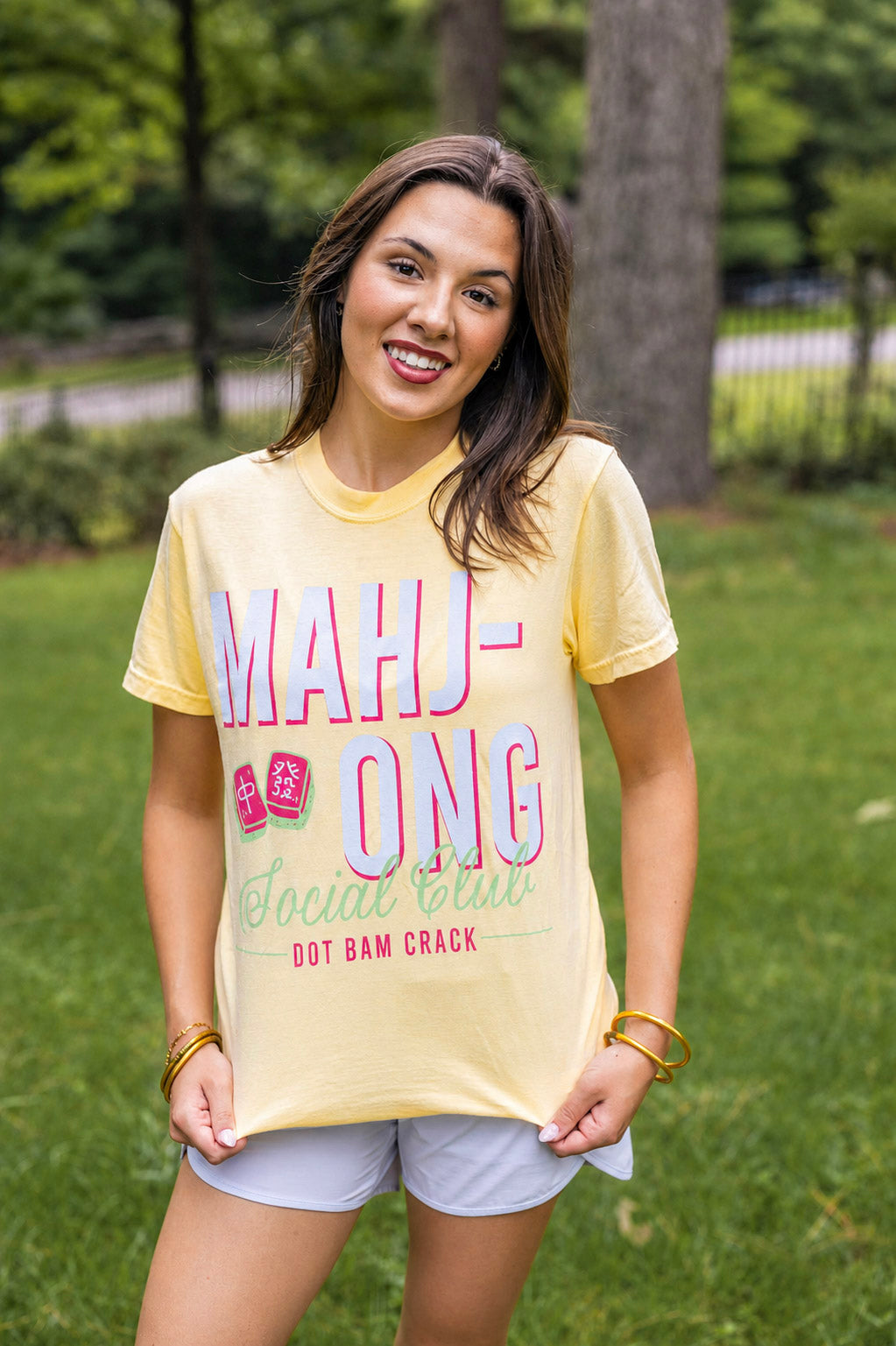 Mahjong Social Club Tee