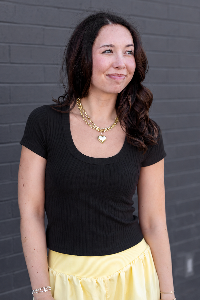 Julie Scoop Sweater Tee