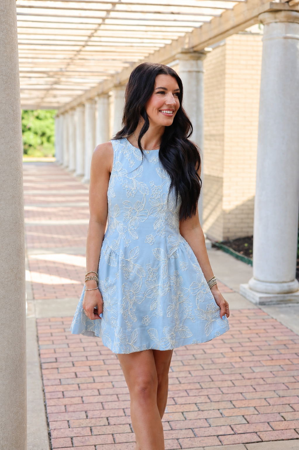 The Floral Garden Party Dress