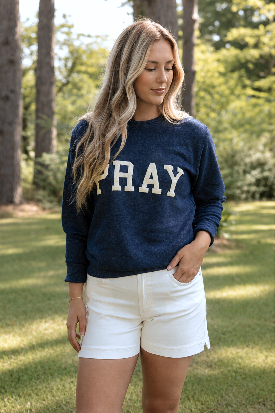 Pray Puff Knit Sweater