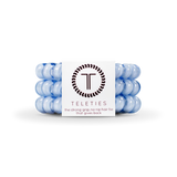 Spiral Hair Coils | Large | Washed Denim Hair Ties
