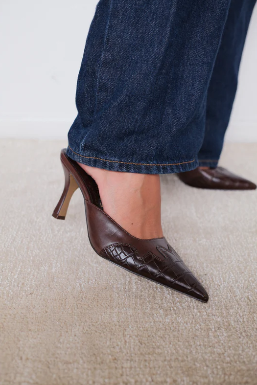 Greer Heeled Mule (Multiple Colors)