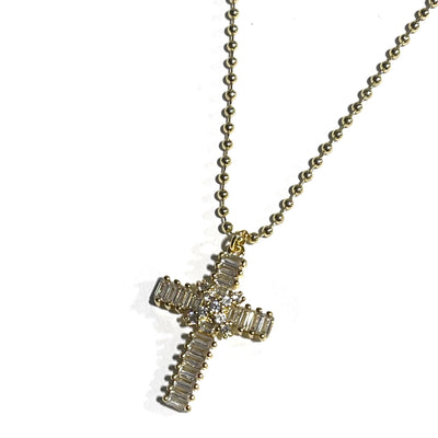 TANNER CROSS NECKLACE