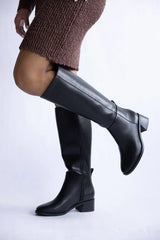 Vintage Boots (Black & Bone)