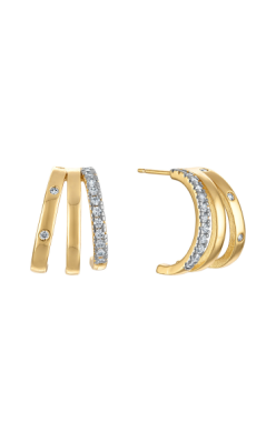 Teddy Triple Earring