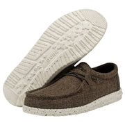 WALLY ECO LINEN DARK BRWN MEN