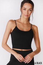 LOW BACK CROP TOP ONE SIZE (MULTIPLE COLORS)