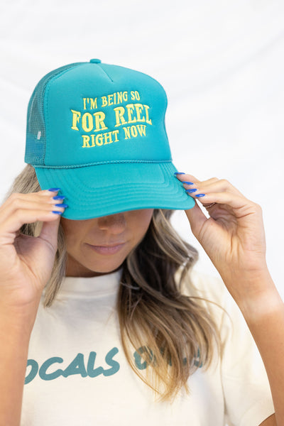 SO FOR REEL TRUCKER HAT