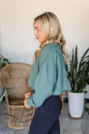 MINERAL WASH PULLOVER (MULTIPLE COLORS)