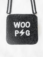 WOO PIG BEADED BOX BAG WITH BEADED STRAP
