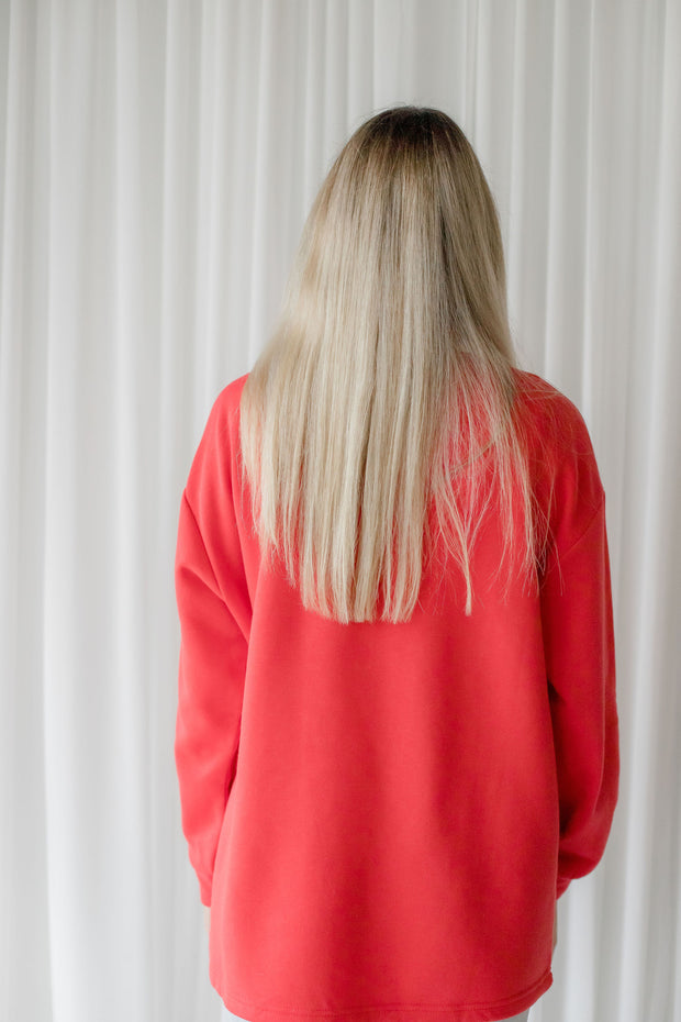 ASU KNIT COLLARED PULLOVER