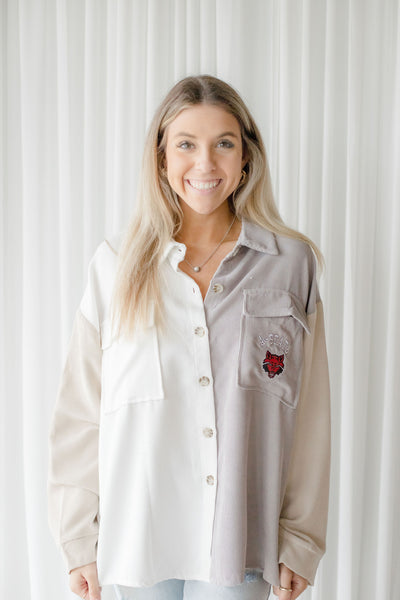 A-STATE TWO TONE SHACKET