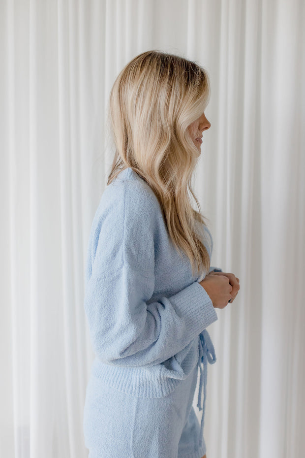 COZY SOFT SMILEY SHORT SET