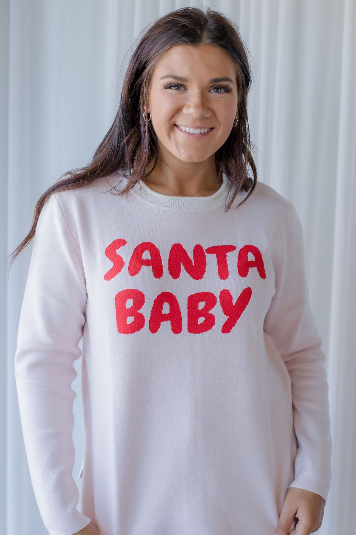 Santa hot sale baby sweater