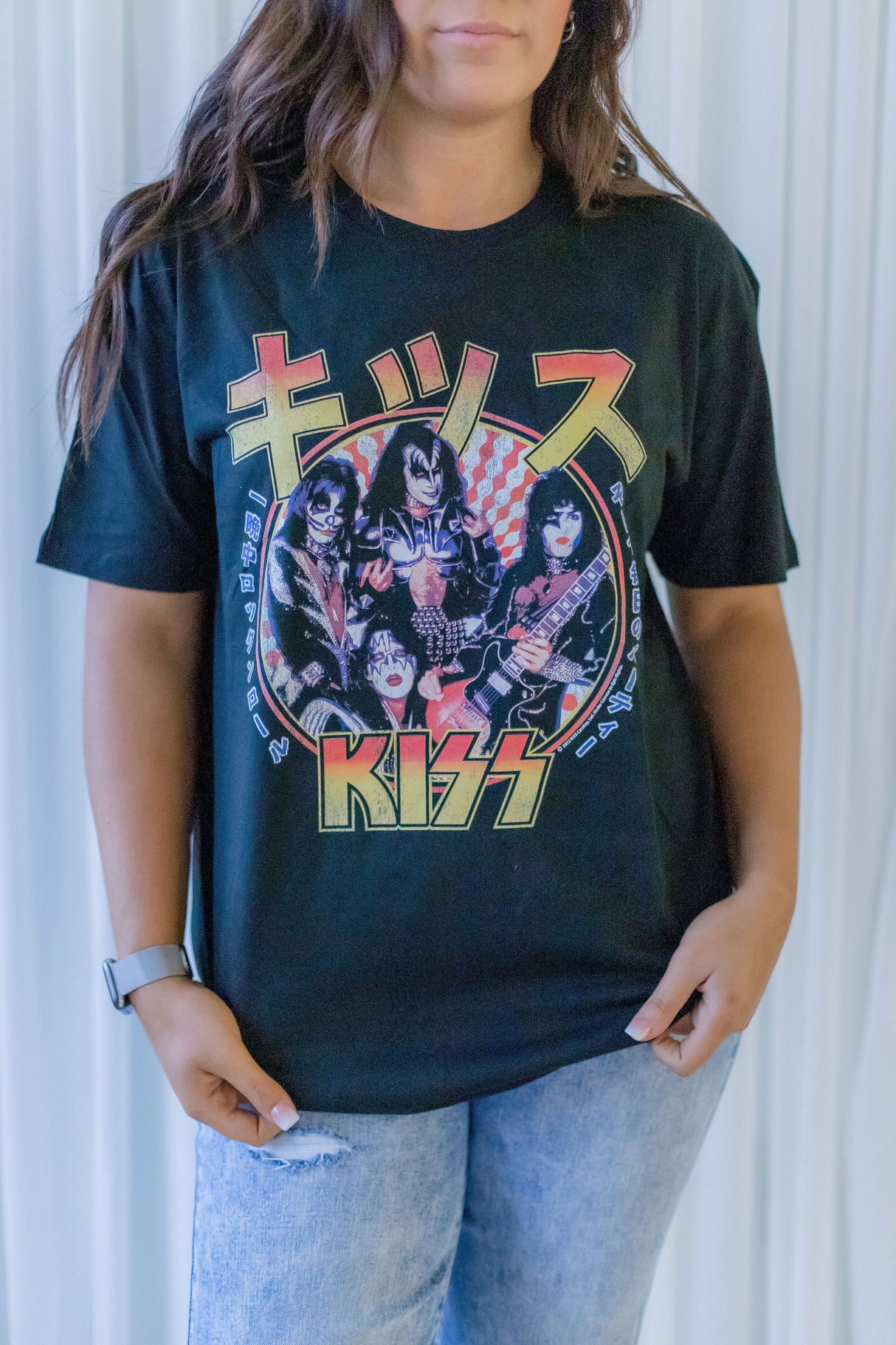 KISS RR ALL NITE JAPANESE TEE