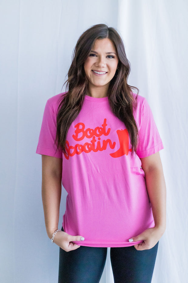 BOOT SCOOTIN' NEON TEE