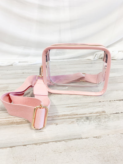 CLEAR BAG (PINK)