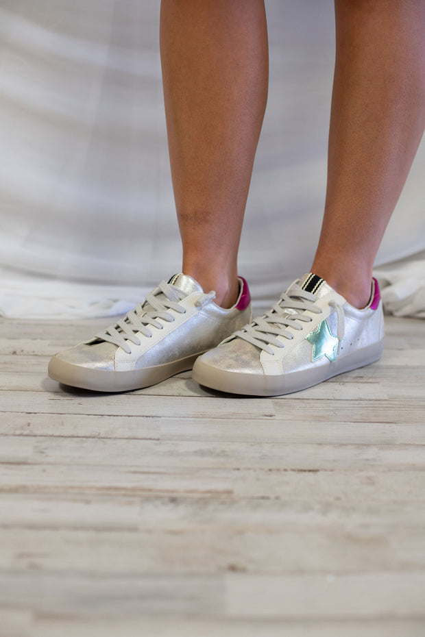 PAULA SNEAKER SILVER