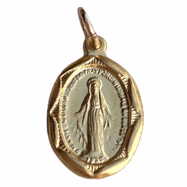 PAVE MOTHER MARY CHARM