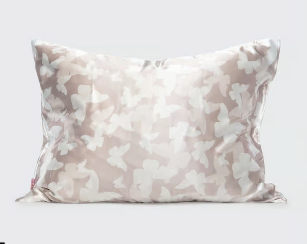 SATIN PILLOWCASE BUTTERFLY