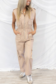 CARGO TECH JUMPSUIT